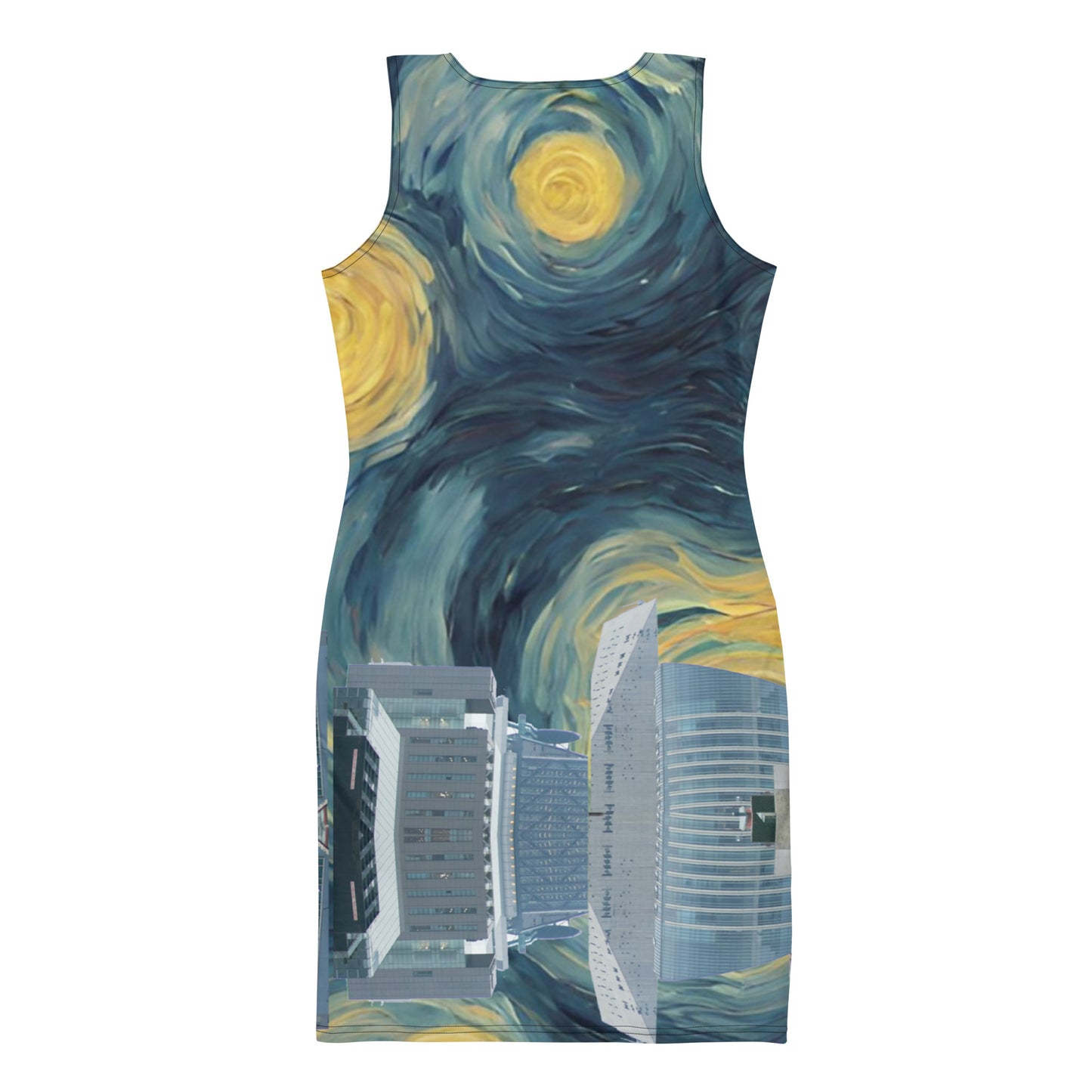 Sublimation Cut & Sew Dress Nocturnal Angel: Independence Beneath the Stars