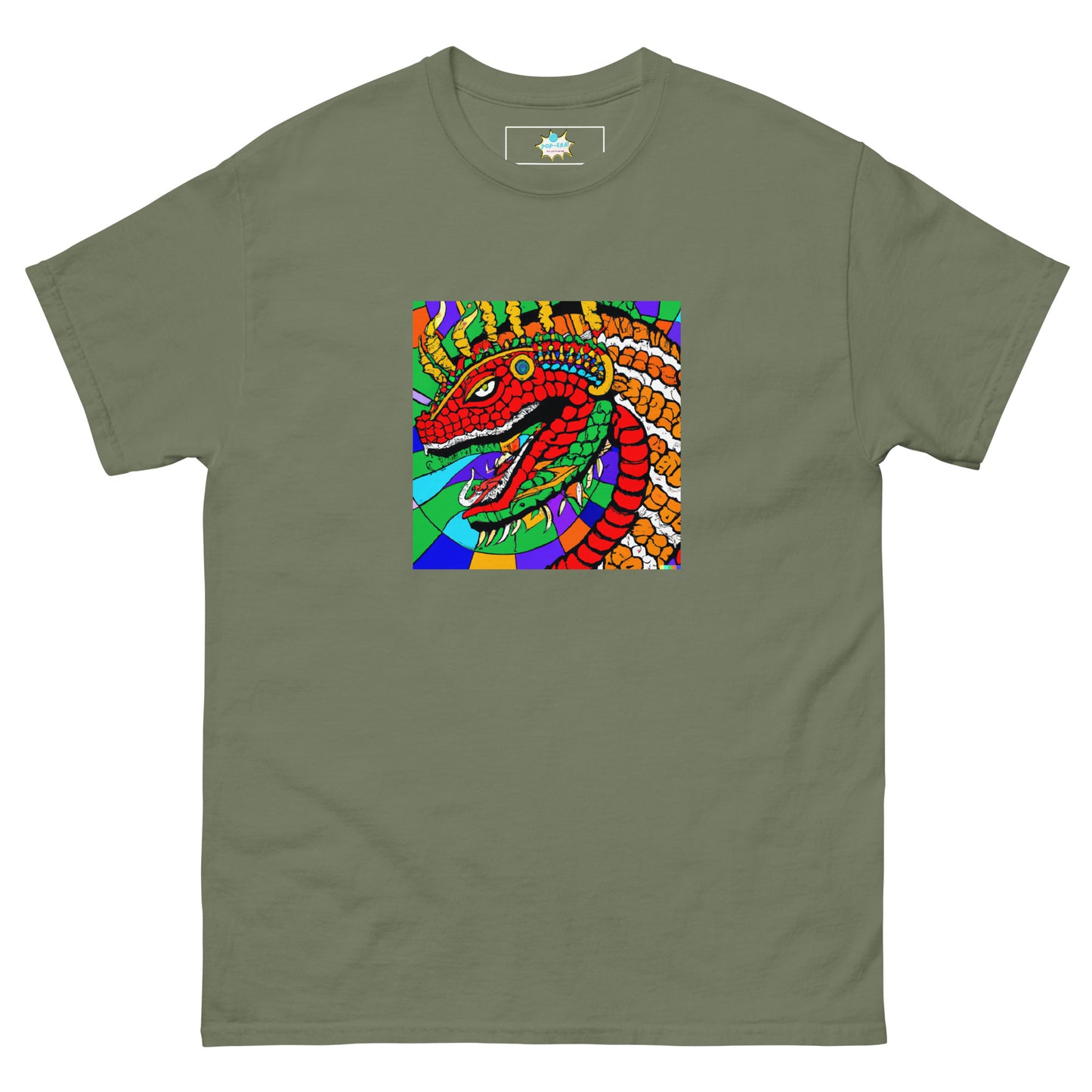 Playera Pop Art de Quetzalcóatl