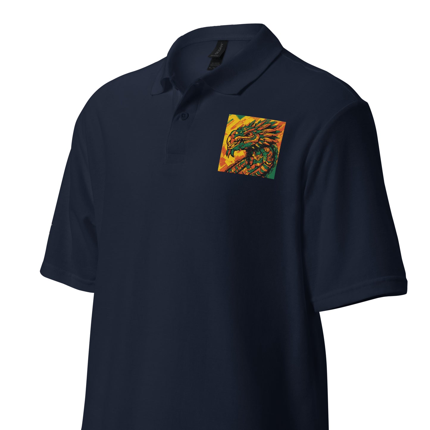 Polo Unisex Quetzalcóatl Pop Art