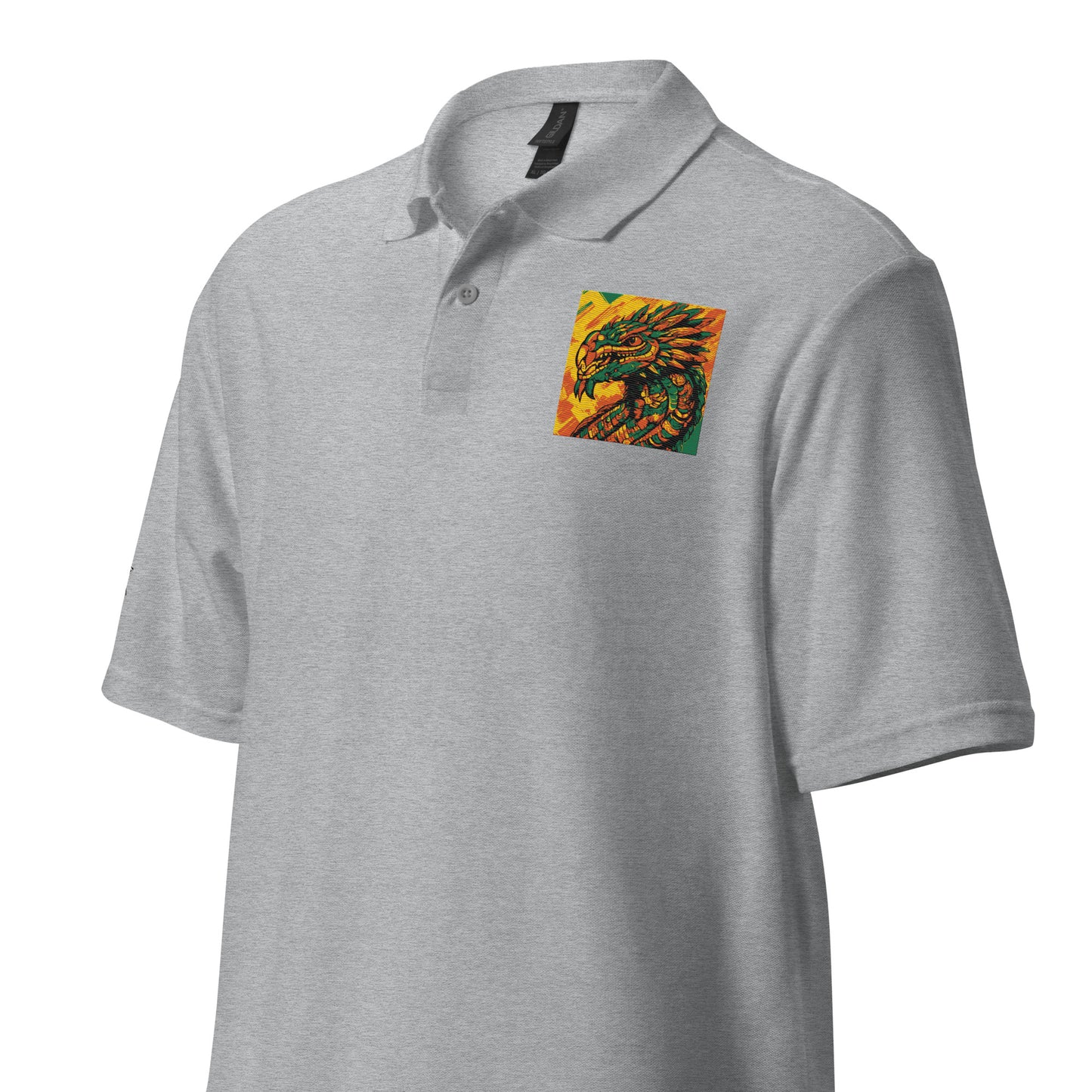 Polo Unisex Quetzalcóatl Pop Art