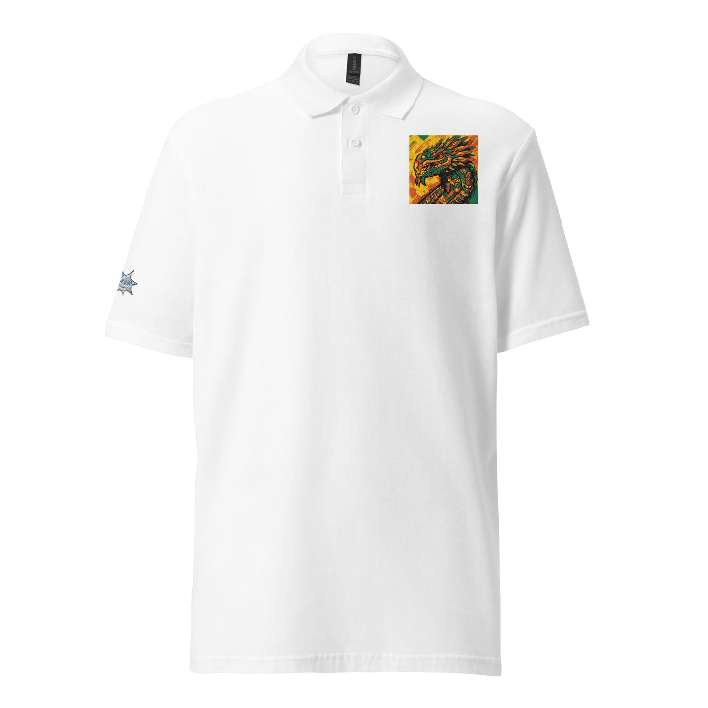 Polo Unisex Quetzalcóatl Pop Art