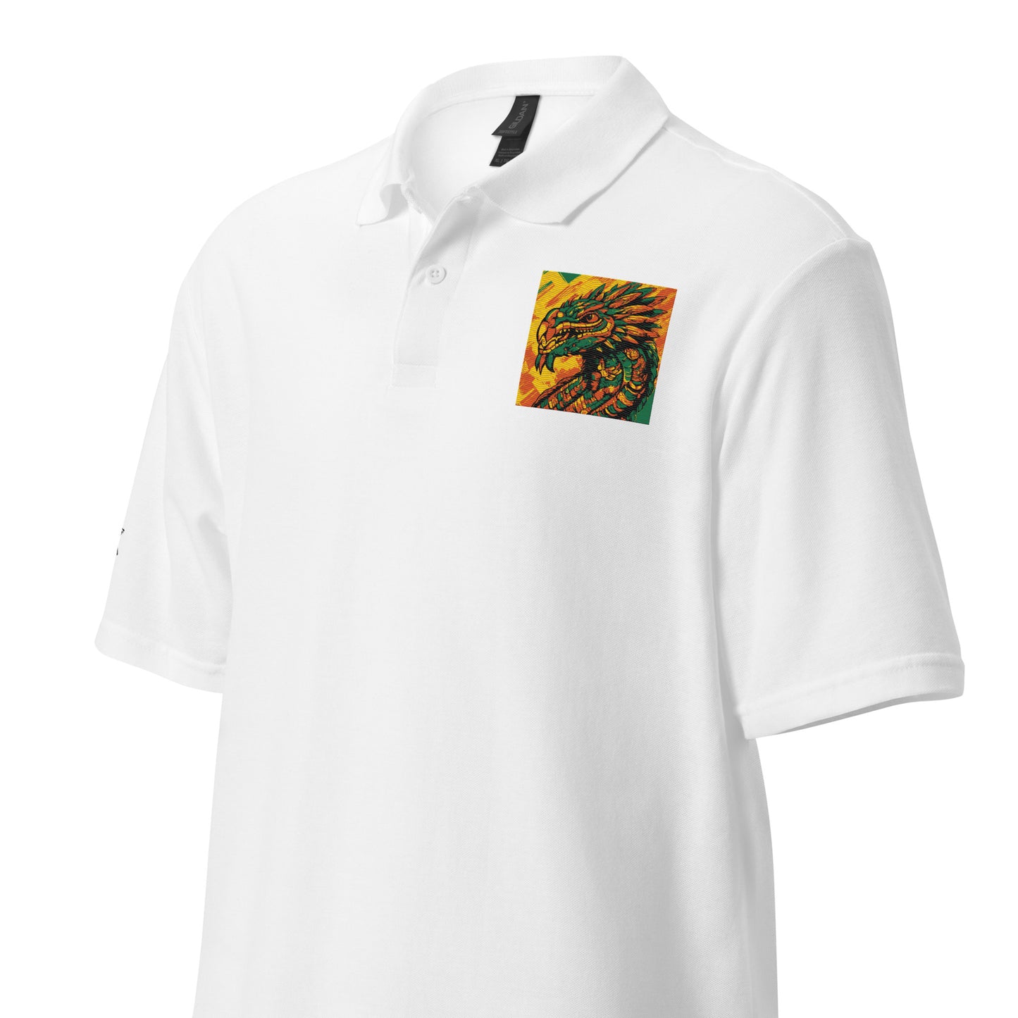 Polo Unisex Quetzalcóatl Pop Art