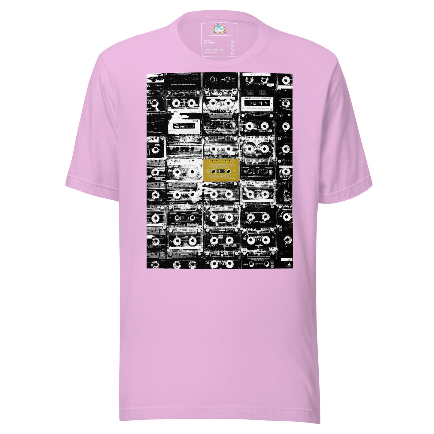 Vintage t-shirt with Casettes