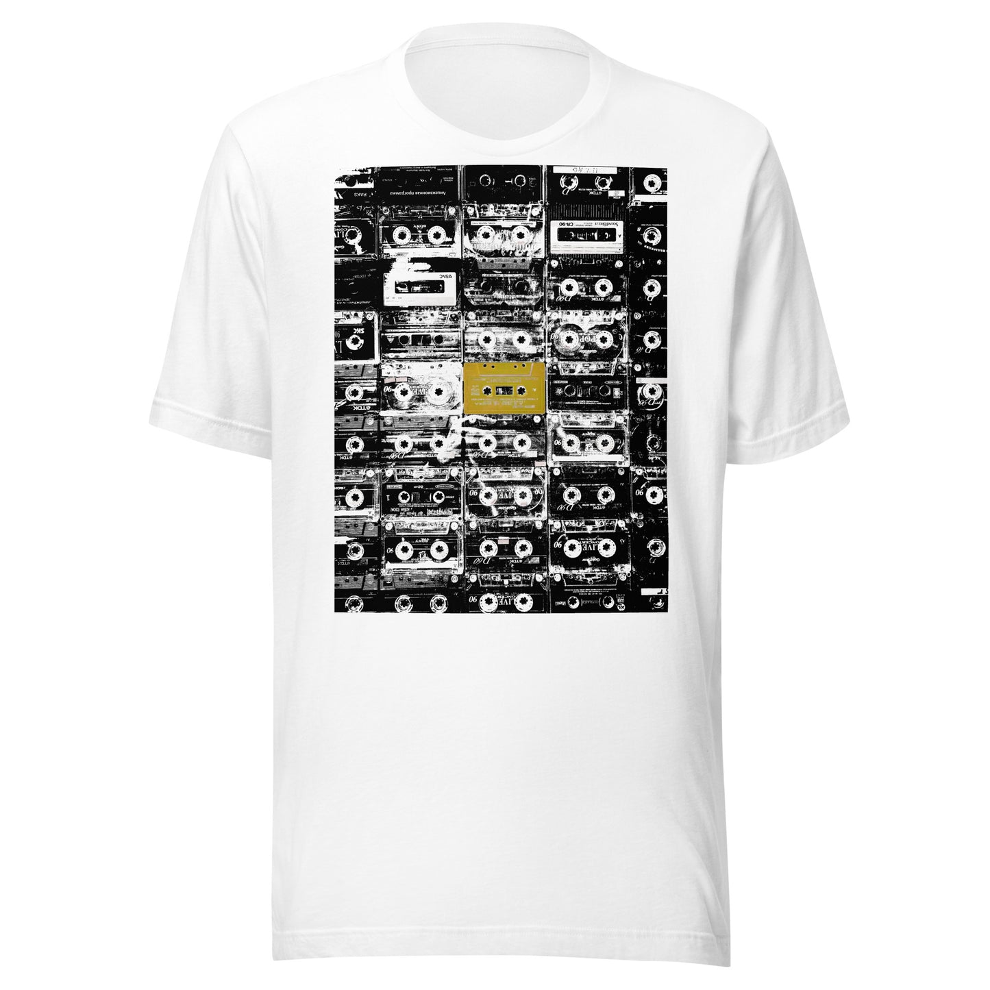 Vintage t-shirt with Casettes